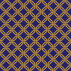 Seamless vector interwoven damask wallpaper