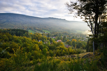 Fototapeta na wymiar Jizera mountains, Czech Republic