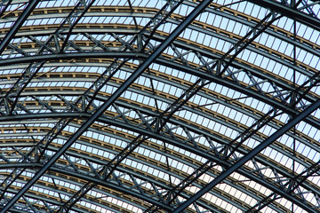 dach dworca kolejowego Londyn