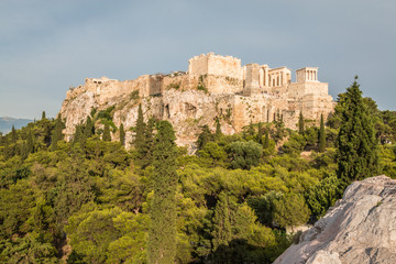 Fototapeta na wymiar The Acropolis in Athens
