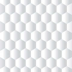 seamless honeycomb hexagonal padded pattern background