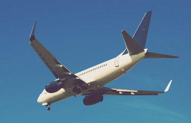 Obraz premium New passenger plane