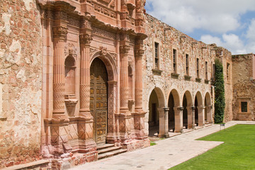 San Francisco church in Zacatecas Mexico