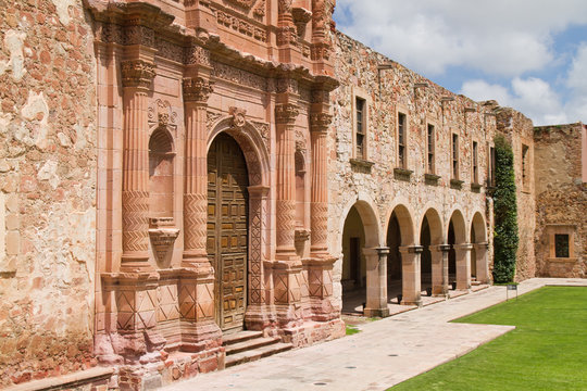 San Francisco church in Zacatecas Mexico