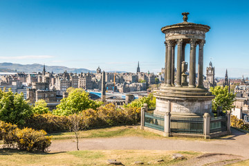 View of Edinburgh Scotland