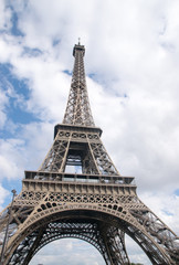 Fototapeta na wymiar Eiffel Tower in Paris , France