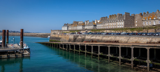 Panoramic View of St Malo, France
