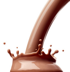 chocolate milk splash drink beverage dairy drop