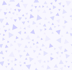 Violet triangle pattern. Seamless vector