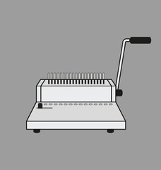comb binding machine