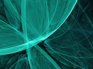 Abstract fractal background 3D rendering