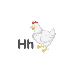 H is for Hen