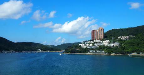 Fototapeta na wymiar Hong Kong Repulse bay beach.