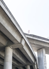 bottom of Concrete bridge