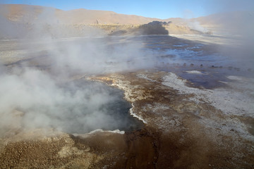 El Tatio geysers, Chile