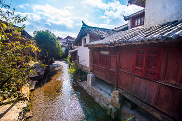 Fototapeta na wymiar China Ancient City,Lijiang old town.