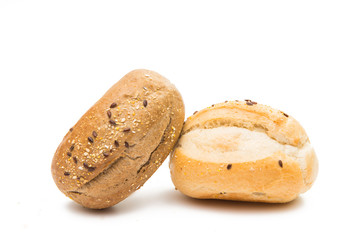 French buns isolated