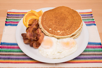 Breakfast Pancake Combo