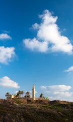 Fototapeta na wymiar Sidna Ali Mosque, Herzliya, Israel