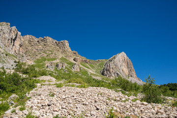 Majestic mountain landscapes of the Caucasian reserve