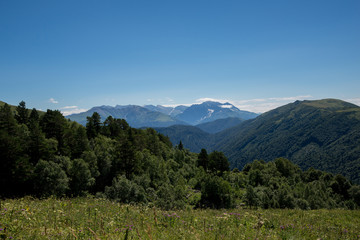 Obraz premium Majestic mountain landscapes of the Caucasian reserve