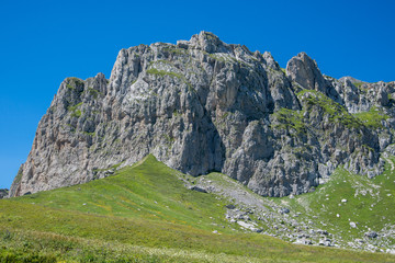 Majestic mountain landscapes of the Caucasian reserve