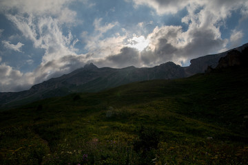 Obraz premium Majestic mountain landscapes of the Caucasian reserve