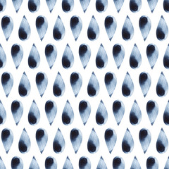 Abstract seamless pattern with drops