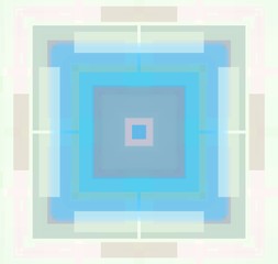 Abstract pastel colored geometric square