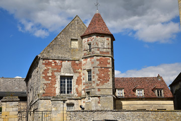 Maison médiévale du vieux Senlis, France