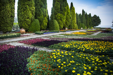 Plakat Botanical garden at Balchik Palace in Bulgaria 