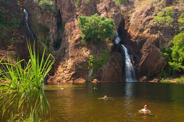 Wangi Falls in Litchfield NP in Australien