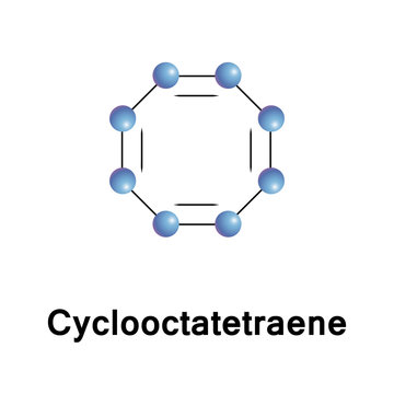 Cyclooctatetraene is an unsaturated derivative of cyclooctane, with the formula C8H8. It is also known as annulene