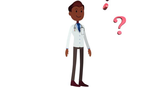 m&eacute;decin se pose des questions