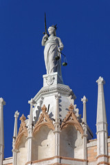 Fototapeta premium Lady Justice Venice