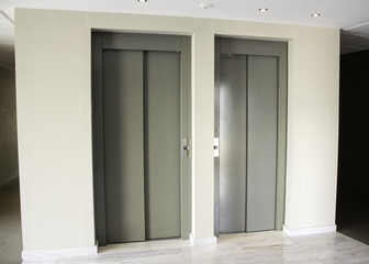 Hotel elevators metal