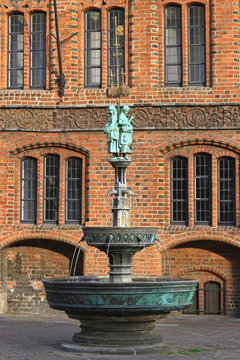 Marktkirche Fountain Hannover