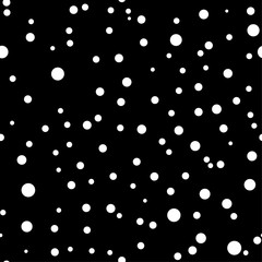 Polka dot seamless pattern. Dotted background with circles for printing on fabric, Wallpaper, textile design covers. 