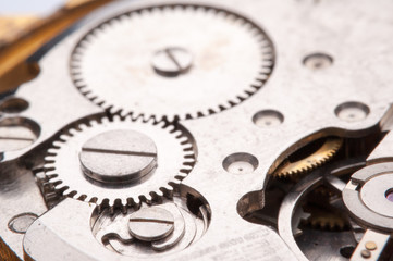 Detail of watch machinery 