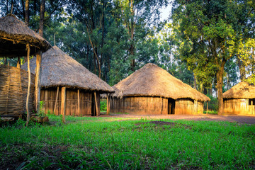 Traditional tribal Kenyan village, Nairobi