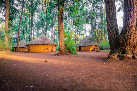 Traditional tribal Kenyan village, Nairobi