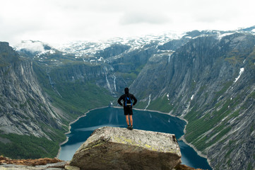 Trolltunga in Norway is fabulous beauty