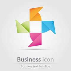 Originally created business icon