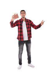 Fototapeta premium Smiling young man