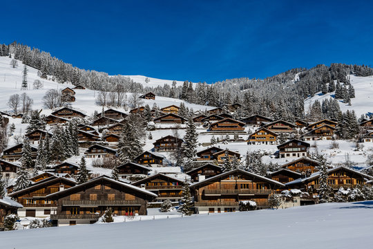 Bergdorf in der Schweiz, Ferienwohnung