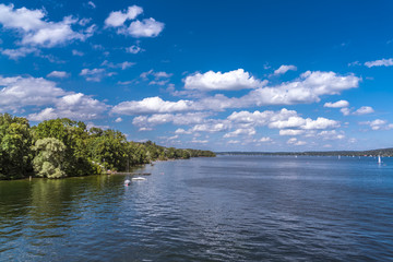 Südlicher Teil vom Starnberger See mit Blick Richtung Norden