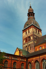 Riga Dome Cathedral of Saint Mary, oldest church in Latvia and all Baltic states