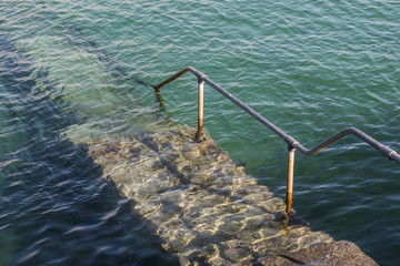 Stairs in Water