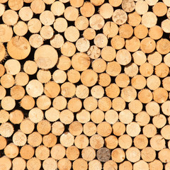 Firewood put together.