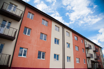 Brand new apartment building